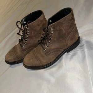 Thursday Boot Company Dark Brown Lace-Up Boots Size 8.5